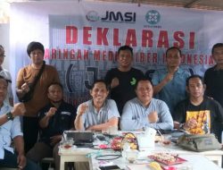 16 Media Deklarasikan Pendirian JMSI Sulteng