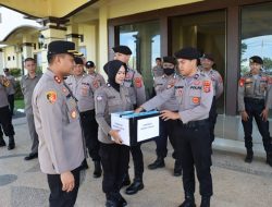 Dipimpin Kapolres, Personel Polres Kolaka Utara Galang Dana untuk Korban Gempa Cianjur
