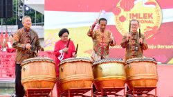 Direktur PT VDNIP Zhou Yuan Hadiri Perayaan Imlek di Istana Kepresidenan Indonesia
