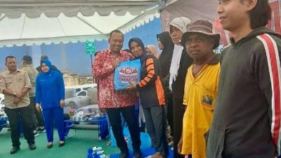 PT Antam UBPN Konut Ikut Partisipasi di Bazar Lanal Kendari Peringatan HUT ke-78 TNI