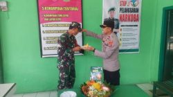 Polres Konawe Gelar Anjangsana ke Koramil, Wujudkan Soliditas di HUT ke-80 TNI
