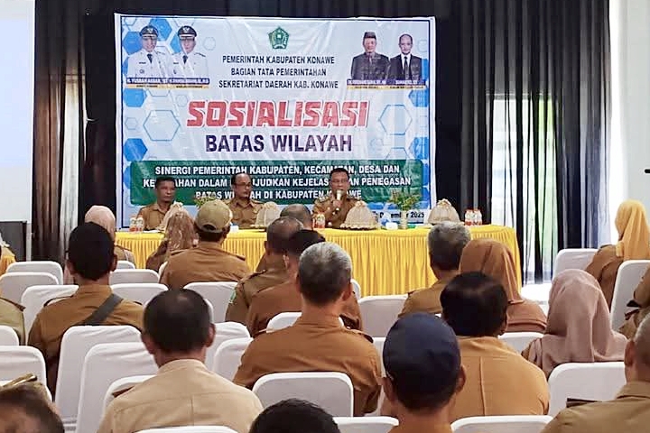 Wabup Konawe: Penegasan Batas Wilayah Kunci Tertib Administrasi Pemerintahan 1 1765909896228