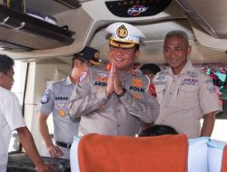 Dir Lantas Polda Sultra Pimpin Rampcheck Angkutan Lebaran 2026 di Terminal Puuwatu