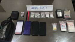 Pengedar Narkoba Kendari Barat Ditangkap, Dengan Barang Bukti 21,86 Gram Sabu