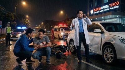 Abaikan Kondisi Korban Laka Lantas, Oknum Dokter di Kendari Tuai Kecaman